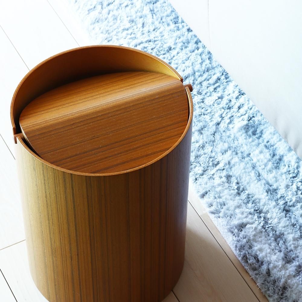 SAITO WOOD (サイトーウッド) / 蓋付ごみ箱 / チーク - 丁寧な暮らしの