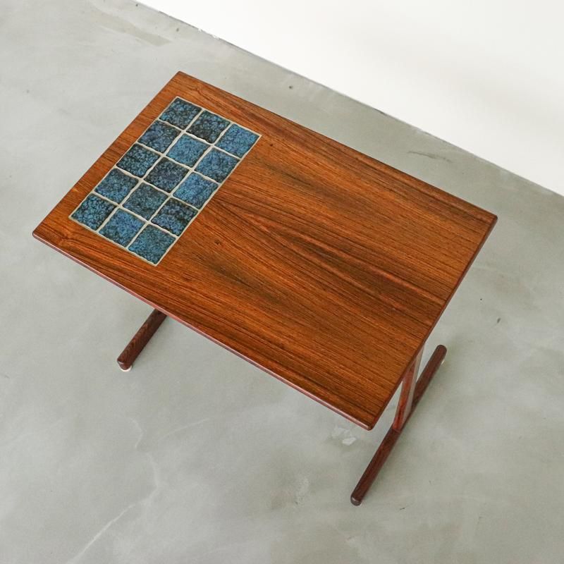 ヴィンテージ家具 / タイルトップサイドテーブル / 北欧デンマーク