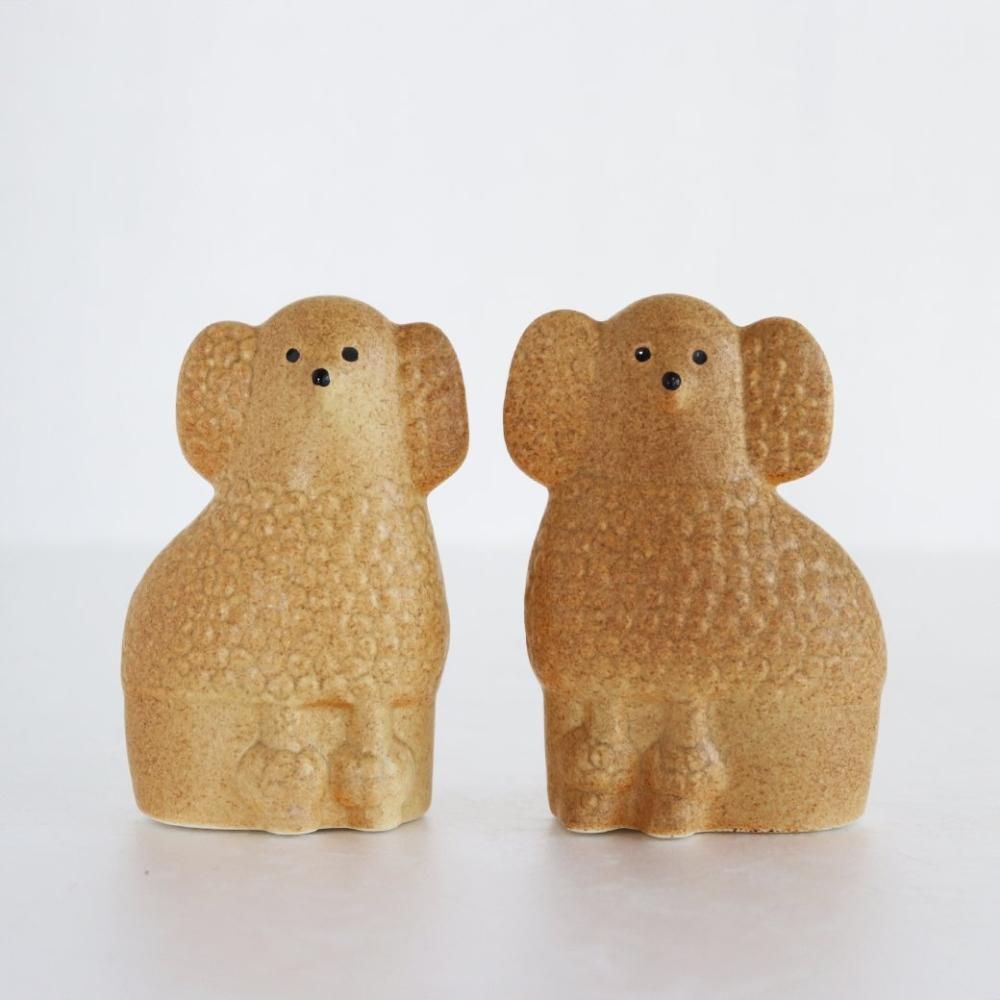 LISA LARSON / リサラーソン / プードル S / ブラウン / 左・右 - 丁寧