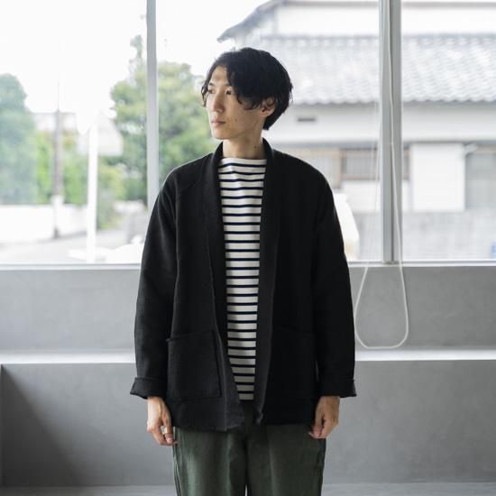 MITTAN OCガラ紡ジャケット［黒］ - Maiden Voyage