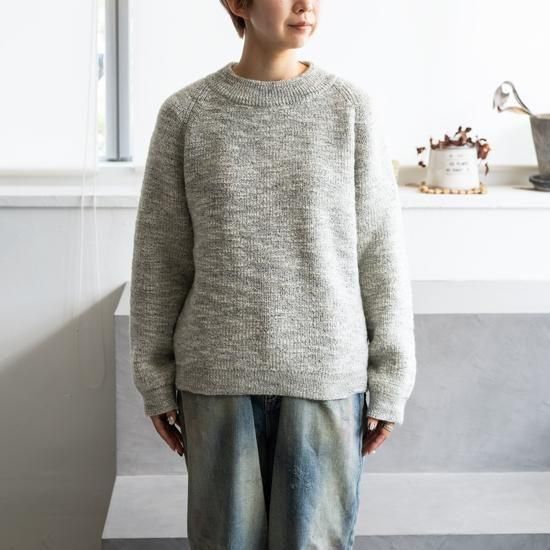 MITTAN ［KN-35］ウルグアイスラブNMウールセーター 3色展開 - Maiden