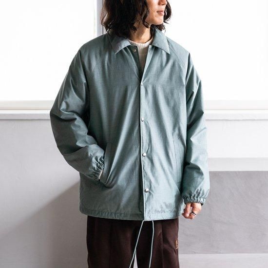 Cale シルクコットンシャンブレーコーチジャケット 2色展開 - Maiden