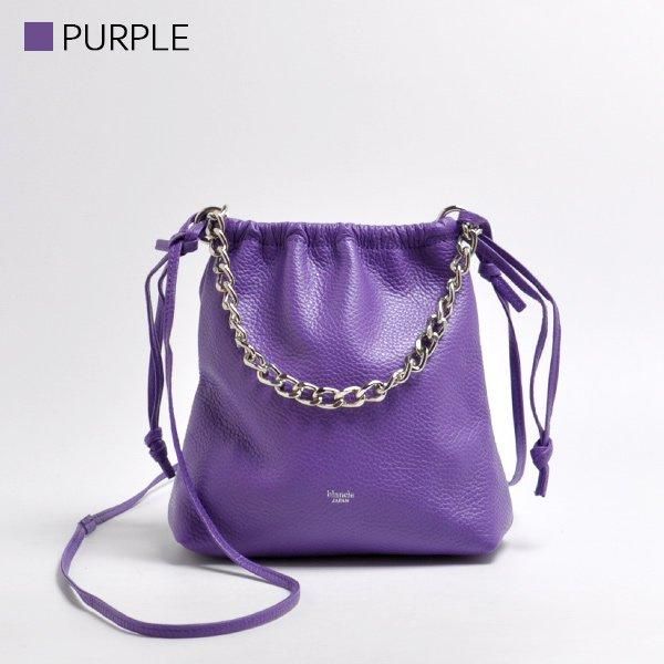 S.LEATHER CHAIN LIFT SH S - blancle online store