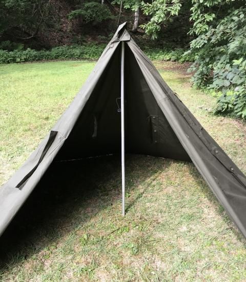 ポーランド軍 ポンチョテント 軍幕 サイズ2 (Dead Stock) - KITAYA