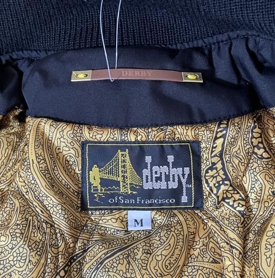 Derby of San Francisco ダービージャケット Black & Gold - KITAYA