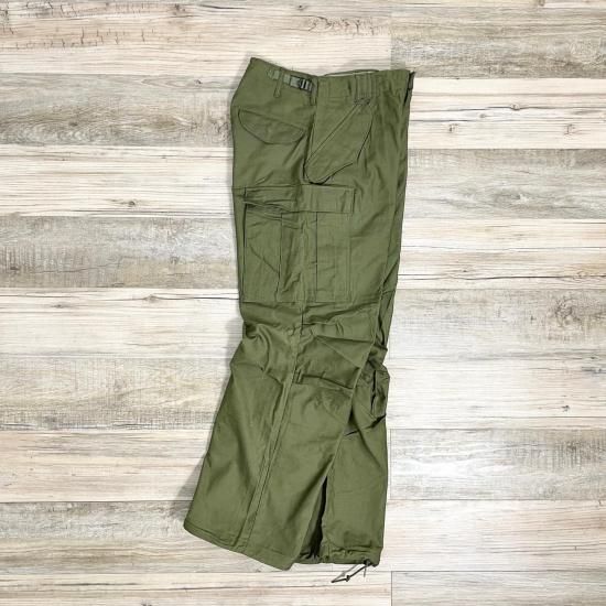 60's アメリカ軍 M-65 フィールドカーゴパンツ アルミジップ XSMALL