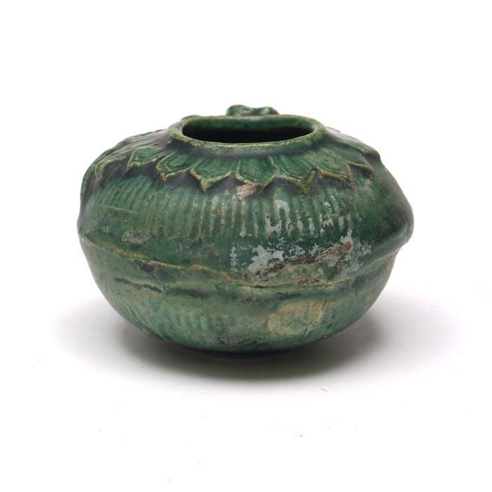 古玩 緑釉 水盂 - 書道用具専門店 西本皆文堂 オンラインショップ