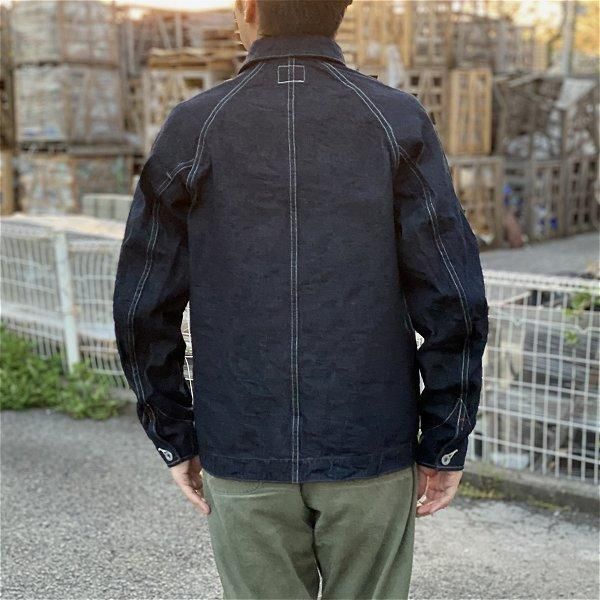 ザ リアルマッコイズ 8HU WW2 DENIM CHORE COAT カバーオール MJ21019