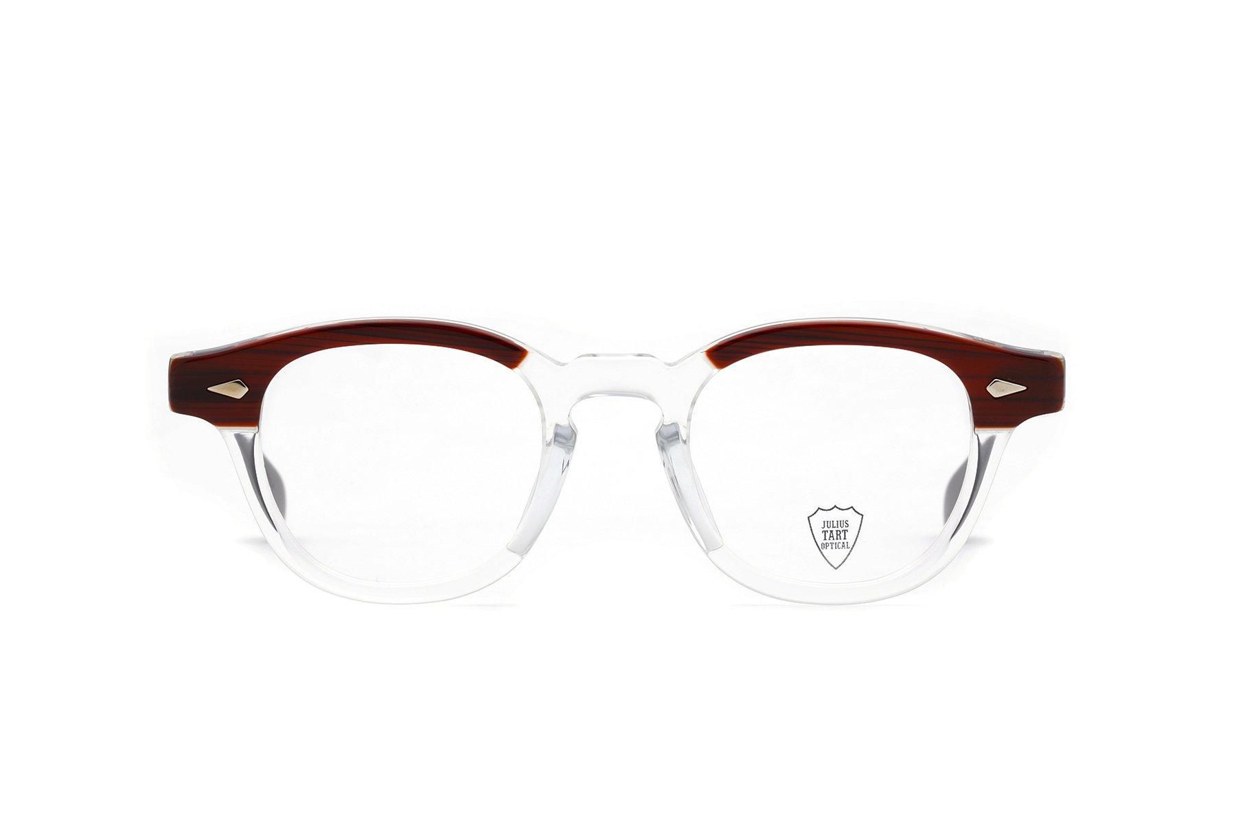 JULIUS TART OPTICAL AR RED WOOD CLEAR