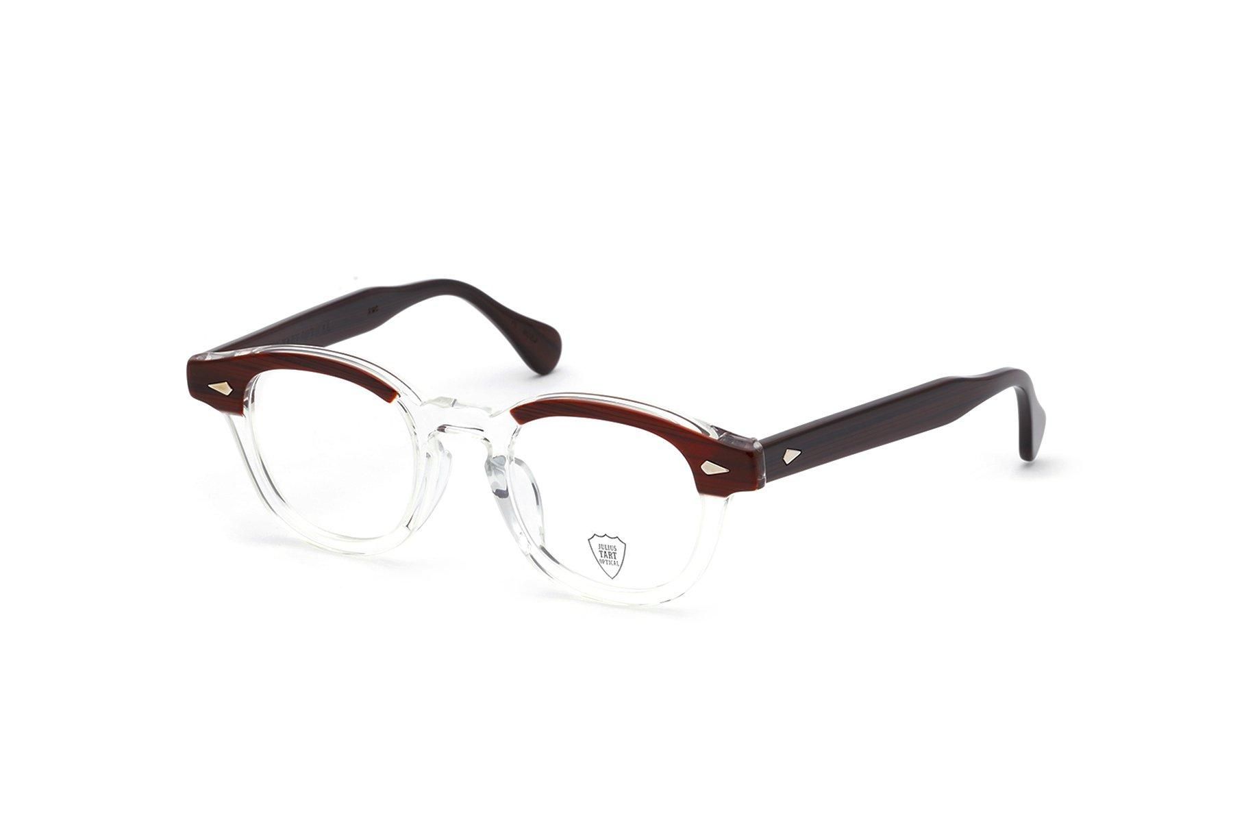 JULIUS TART OPTICAL AR RED WOOD CLEAR