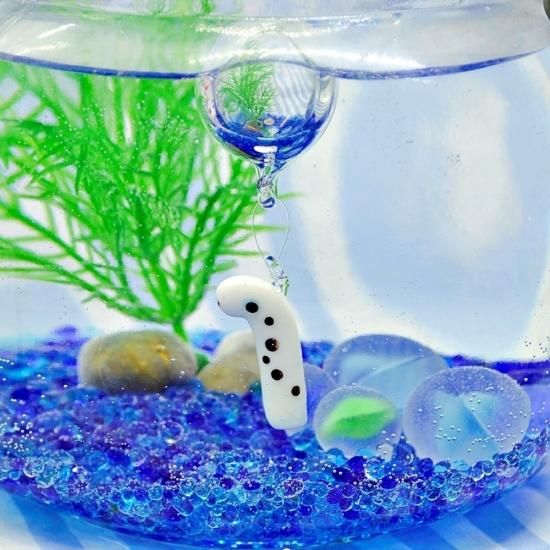 ガラス細工｜海｜N浮玉ちんあなご｜フォーカートグラスワークス