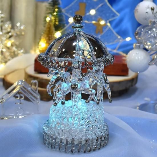 ガラス細工｜LEDスパン：ベア｜フォーカートグラスワークス