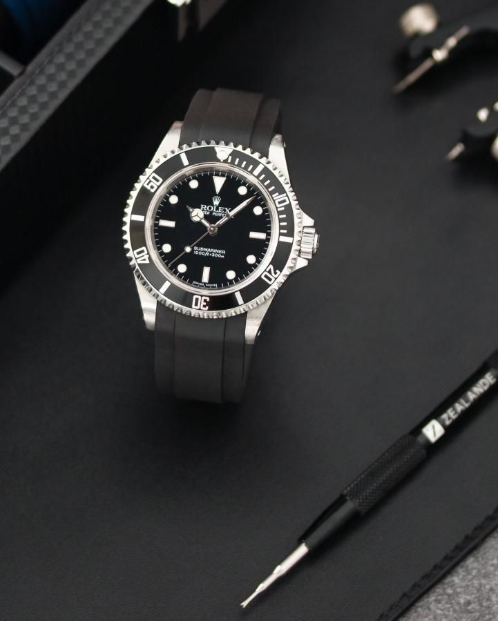 サブマリーナ 41MM用ラバーベルト（ラグ幅21㎜）124060/126610