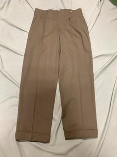 50s 紙タグつき デッドストック スラックス ギャバジン ギャバパンツ