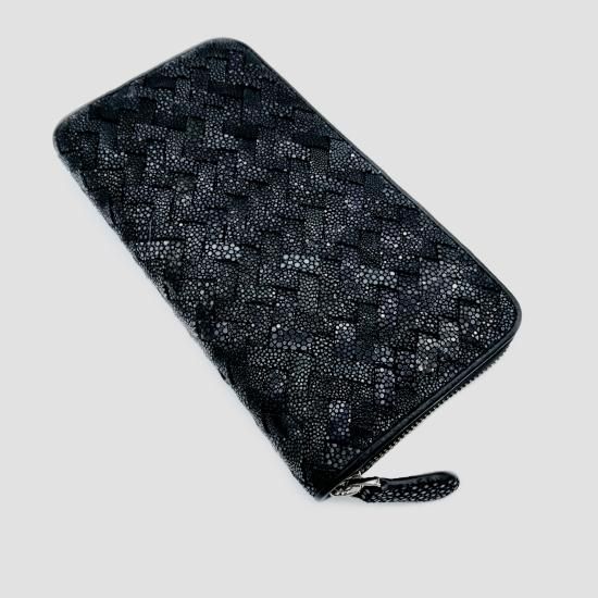 ☆激レア☆長財布☆スティングレイ☆牛革レザー☆エイ革☆メンズ