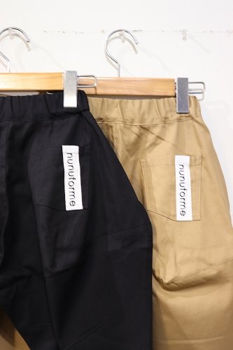 nunuforme ヌヌフォルム オックスポインテッドパンツ