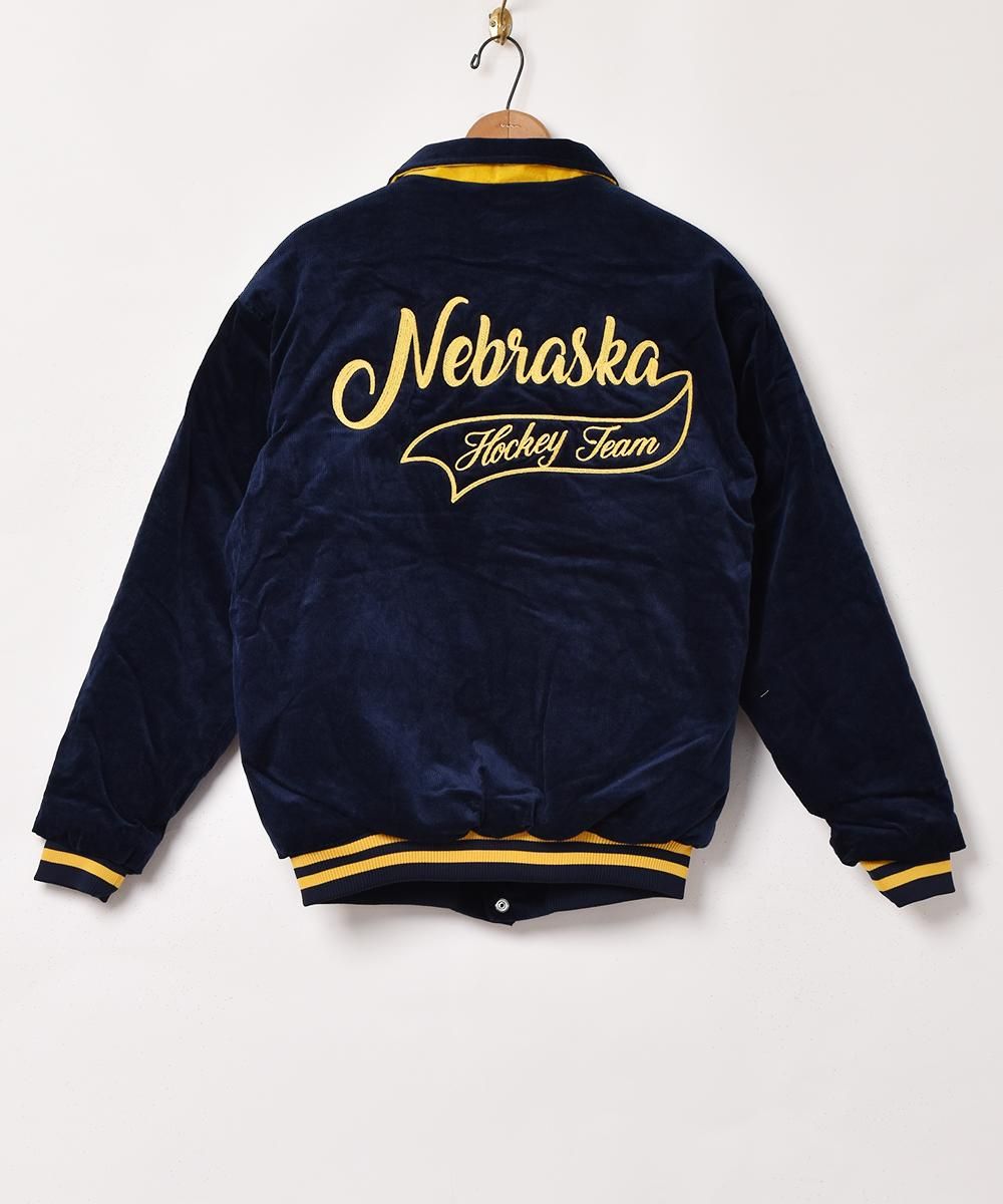 3色展開】「Backers」コーデュロイ スタジアムジャケット ネイビー