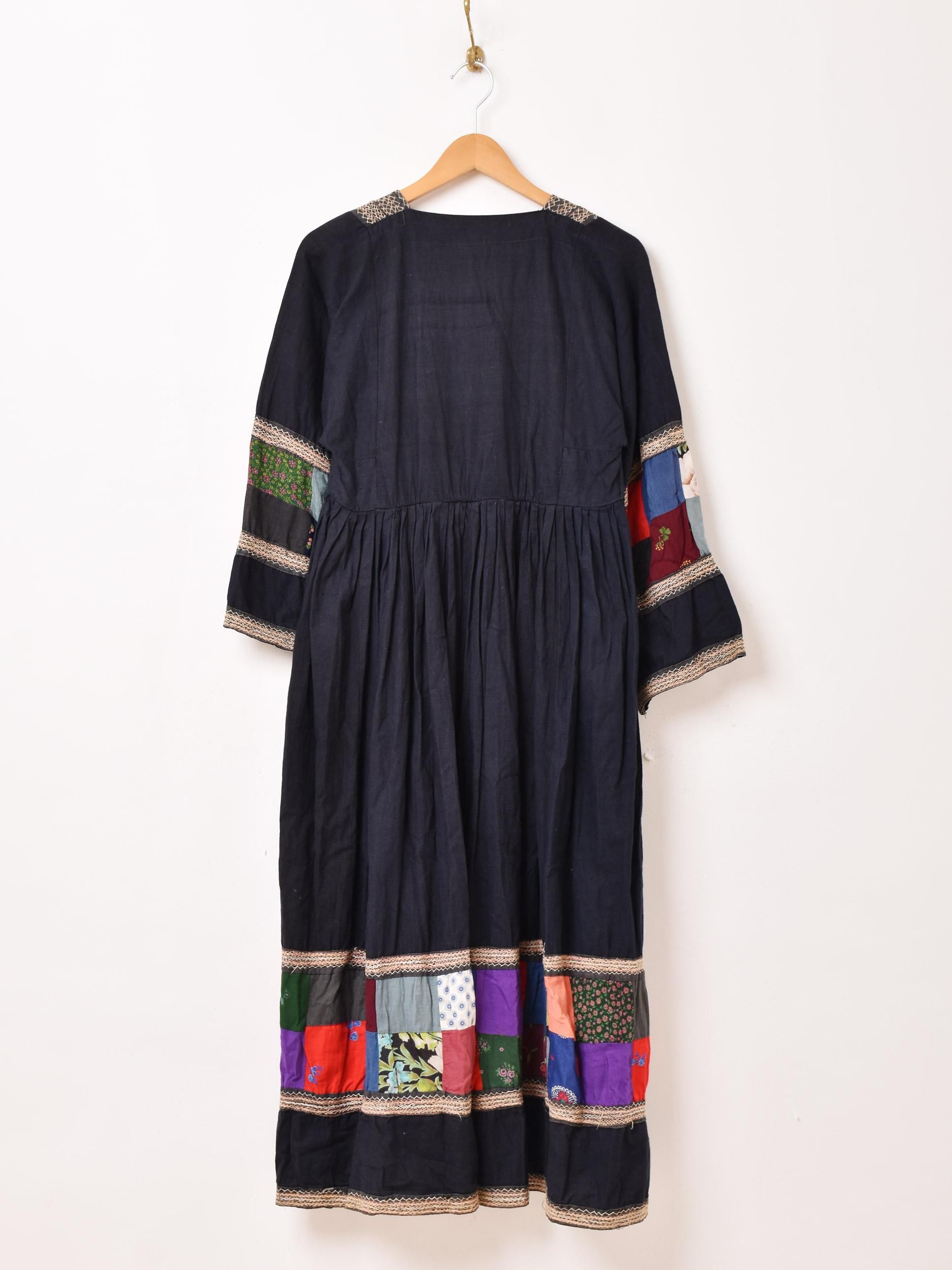 アフガニスタン刺繍ワンピース | 長袖 - 古着屋グレープフルーツ