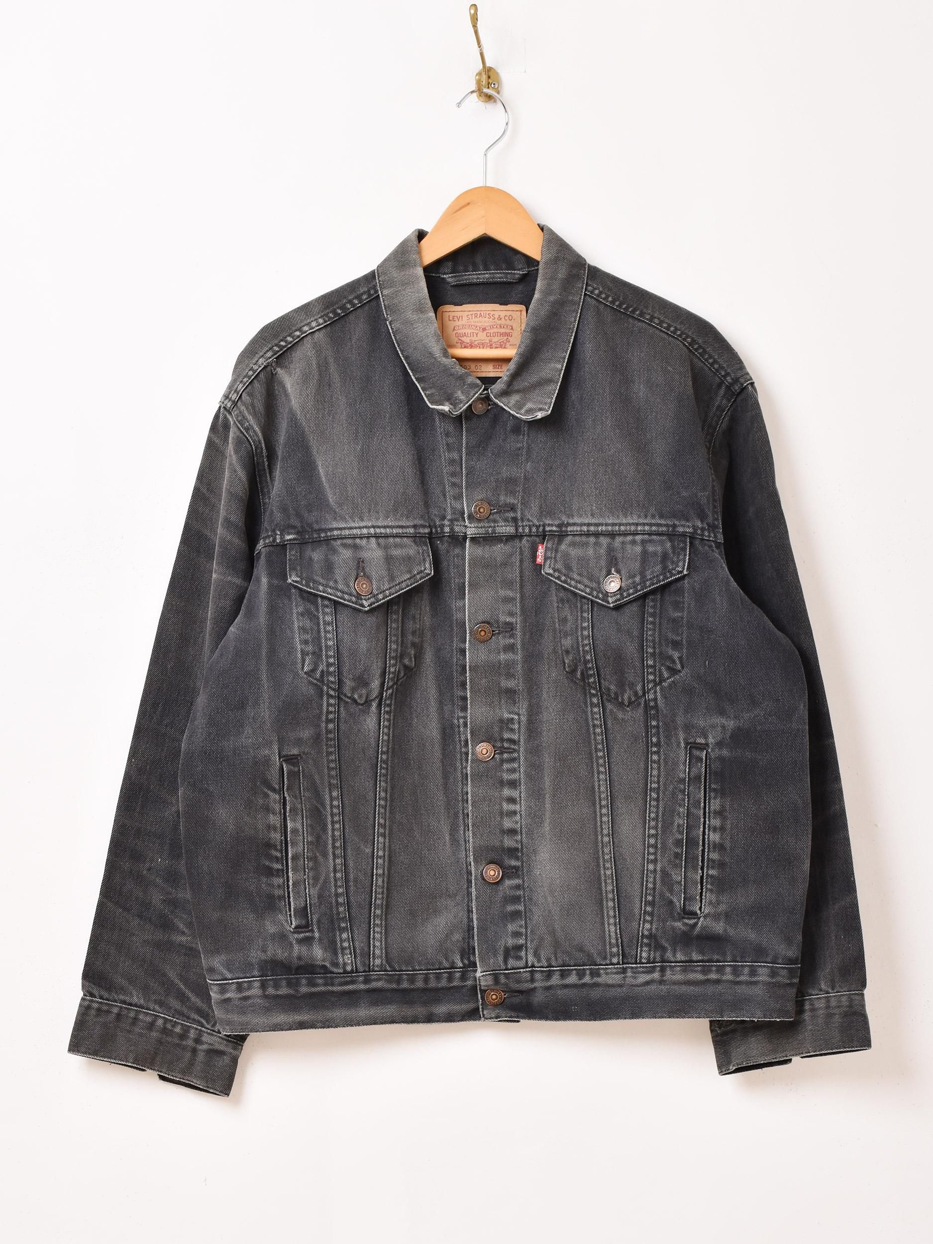 Euro Levi's 70503 | ブラックデニムジャケット - 古着屋