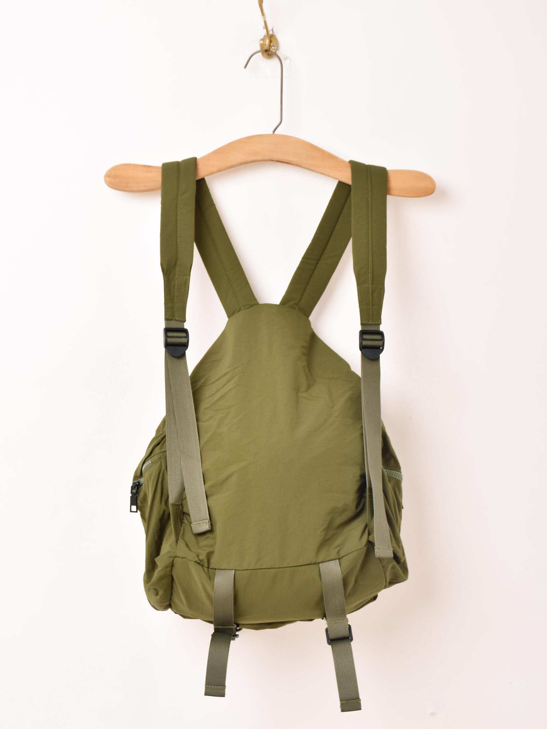 カジュアル 巾着 ナイロン バックパック | 3色展開 - 古着屋