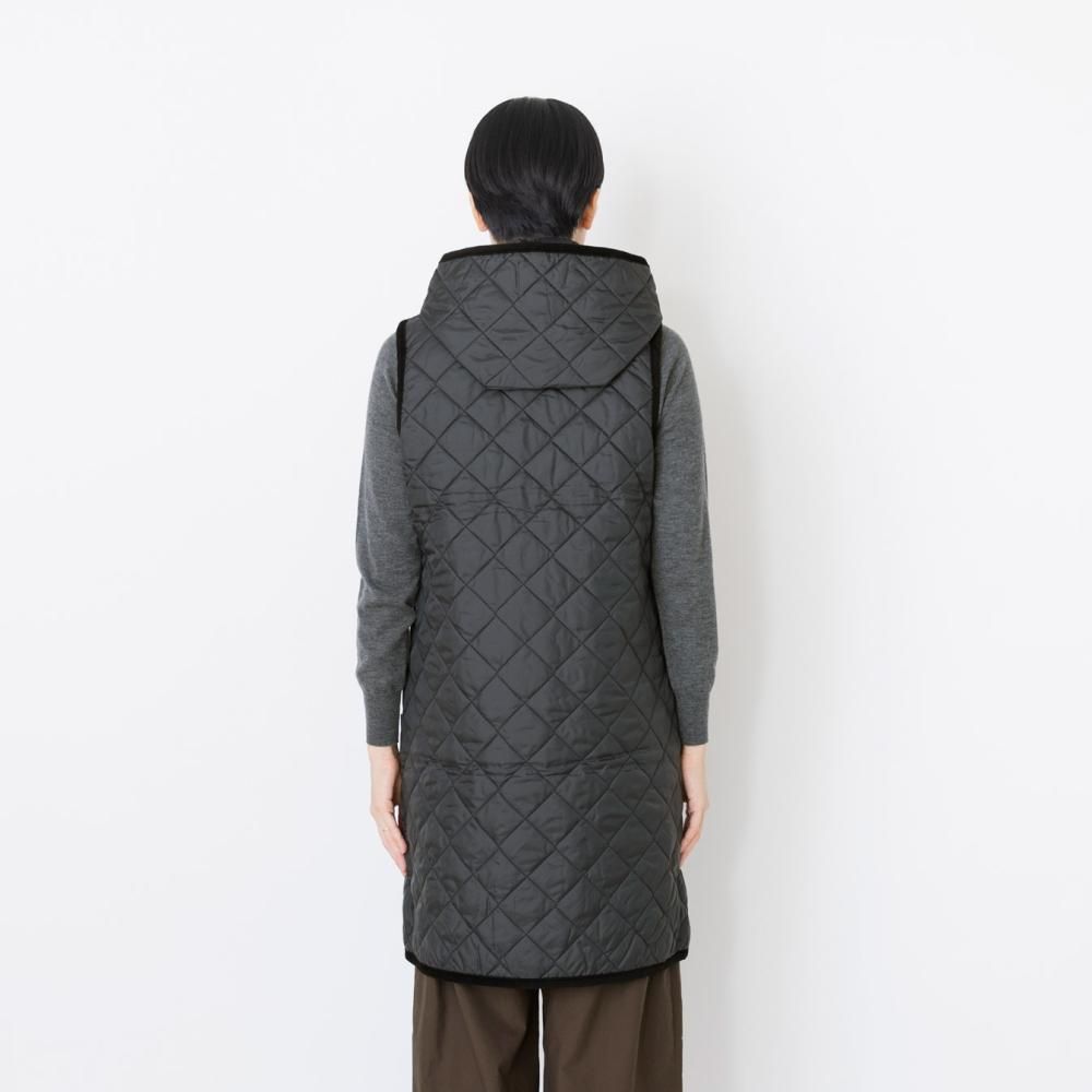 キルティングフードベスト | ラベンハム LAVENHAM - STAMPS ONLINE