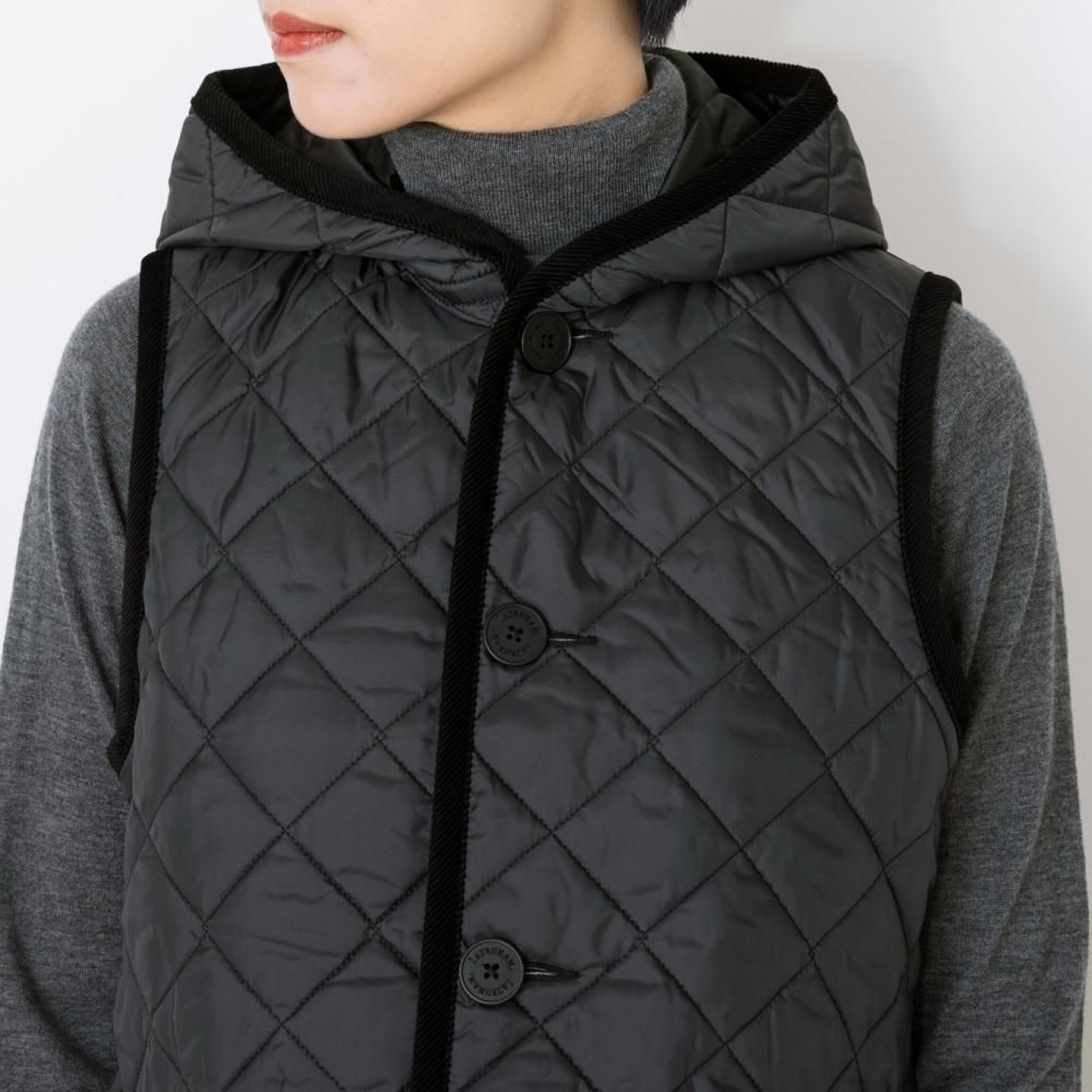 キルティングフードベスト | ラベンハム LAVENHAM - STAMPS ONLINE