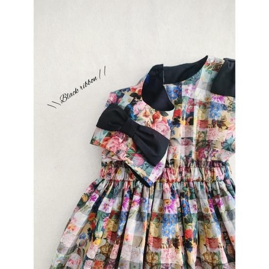 リバティ生地アーカイブギンガム親子リンク服 | ママスカート＆ガール