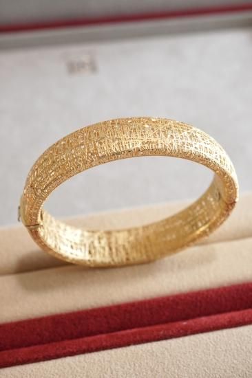 18金製イタリアンゴールド バングル Made in Italy - ROSEWOOD &amp