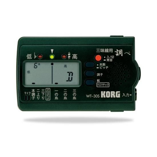 KORG 三味線専用チューナー(緑） - 【 日本の音 和楽器店 】