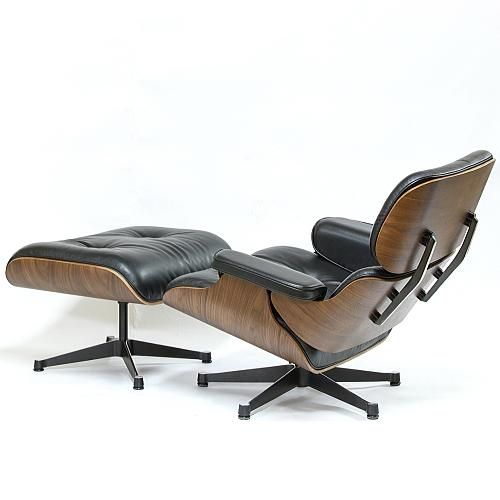 イームズ】 ラウンジチェア＆オットマン ウォールナット[リプロダクト