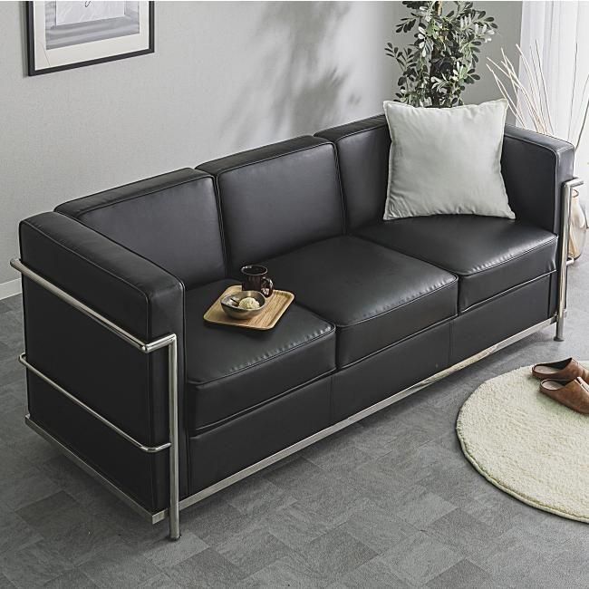 デザイナーズソファLC2 | 3人掛けリプロダクト - デザイナーズ家具 リ