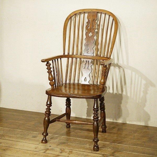 ビクトリアン ウィンザーチェア | アンティーク - Q'S ANTIQUES