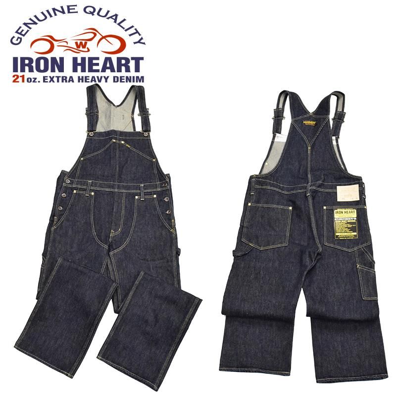 IRON HEART/アイアンハート】21ozセルビッチデニム ダブルニー