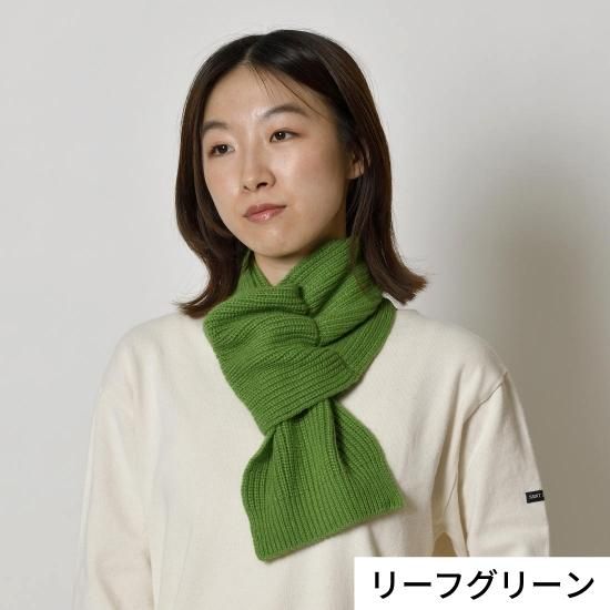 BUTCHER PRODUCTS ニットマフラー オリーブグリーン BUTCHER PRODUCTS