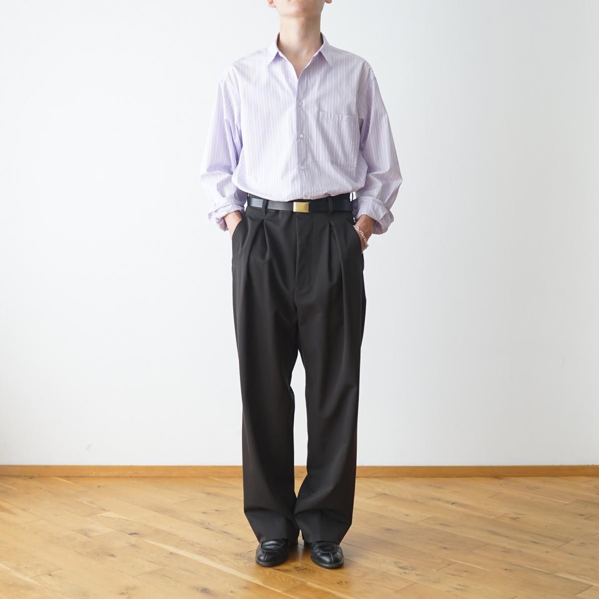 The Clasik 23AW サイドアジャスターワイドスラックス The Clasik 23AW