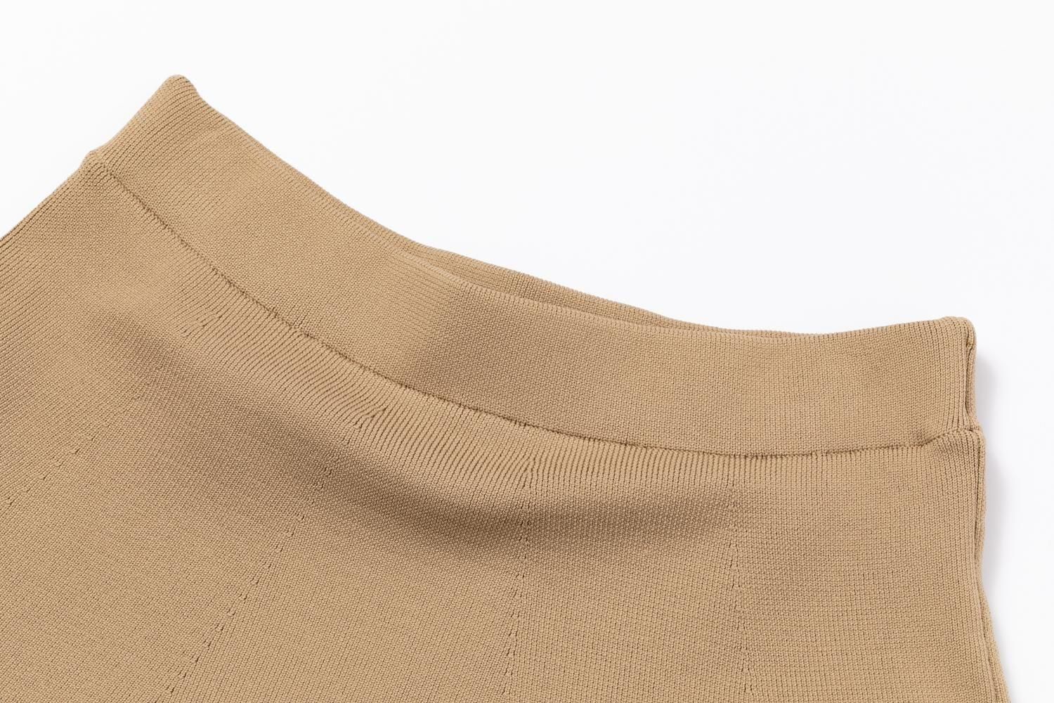 ニットティアードスカート（BEIGE） - PINUE