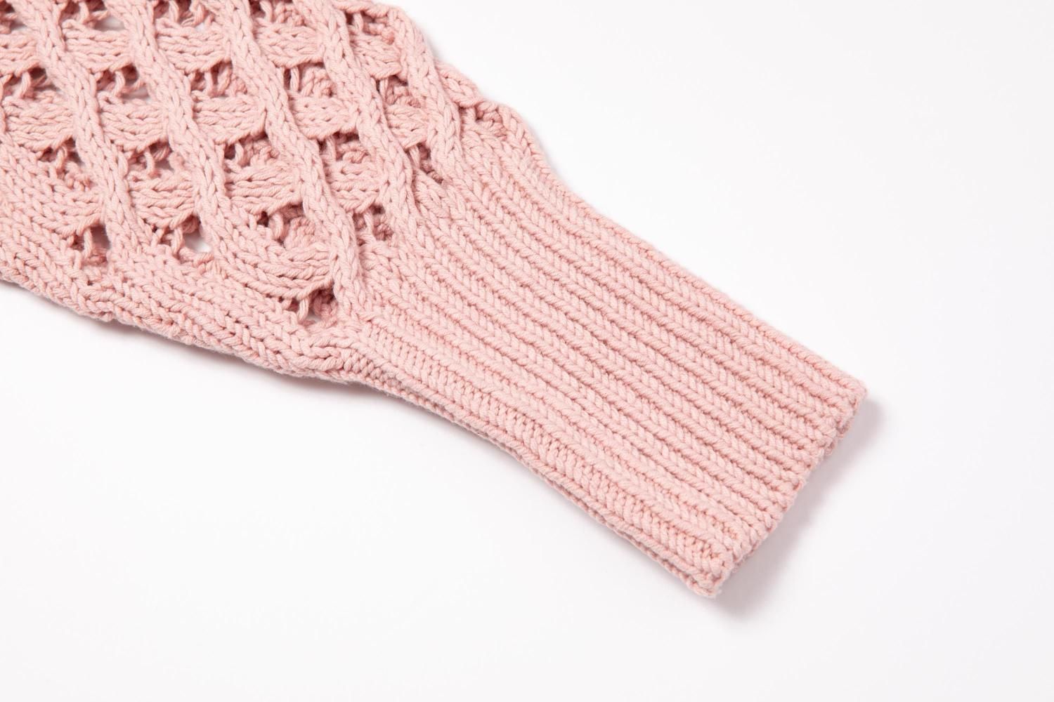 アップルパイニットカーディガン（PINK） - PINUE