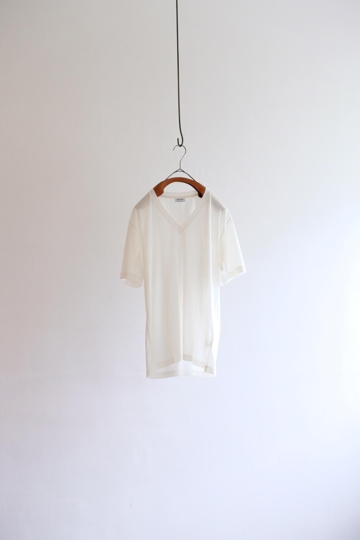 Ex Washable Silk V Neck Tee - 商品帖 | 柿乃葉 / KAKINOHAHANARE