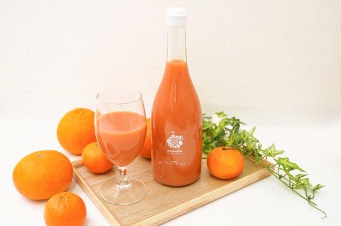 愛媛県産温州みかん&ブラッドオレンジジュースセット（720mlx2本）