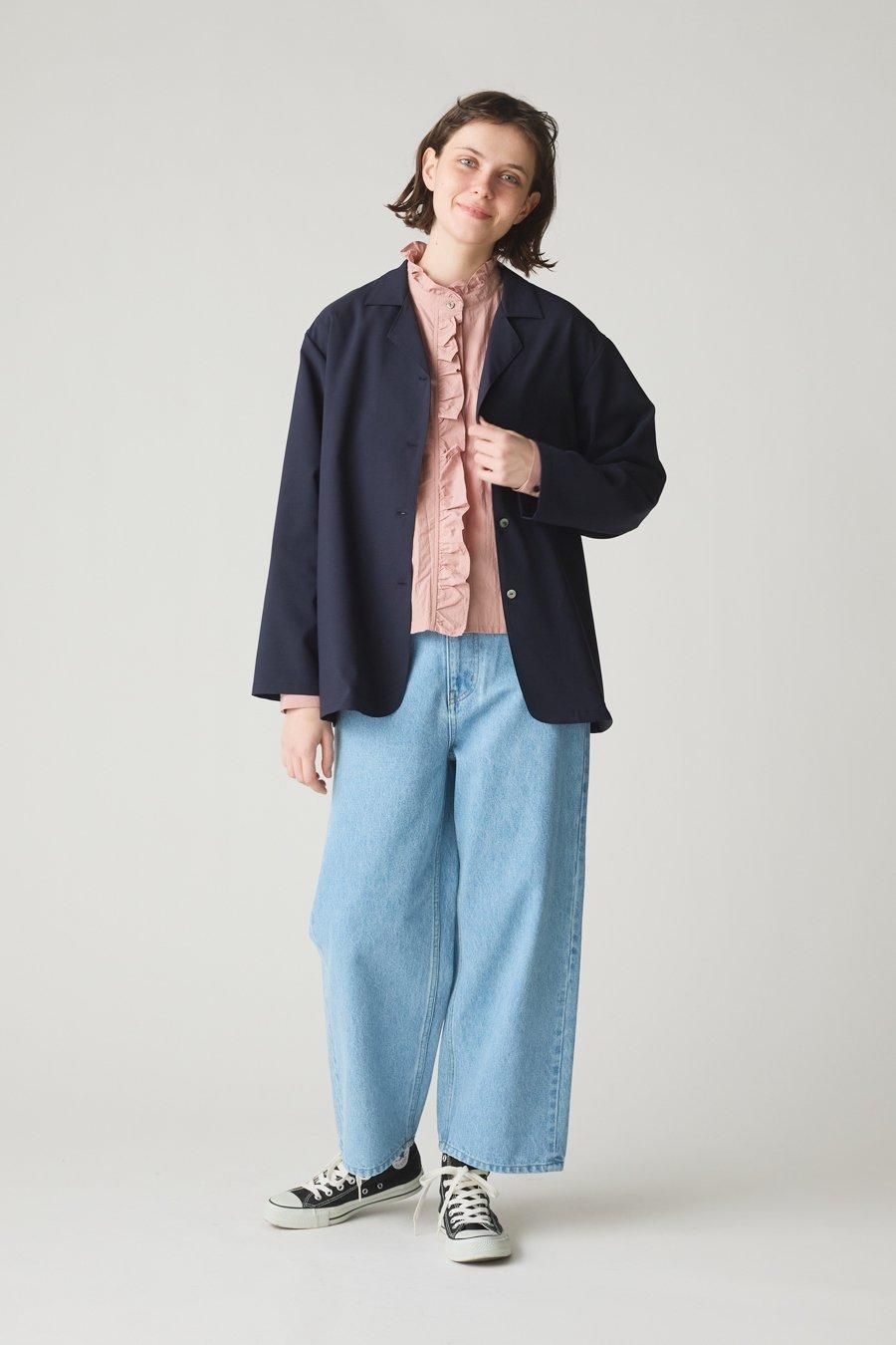 high waist wide straight denim - MidiUmi（ミディウミ）｜OFFICIAL