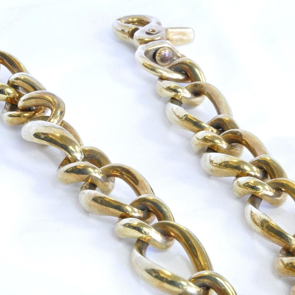 GF-WC2BR BRASS WALLET CHAIN - Guilty Leather Factory