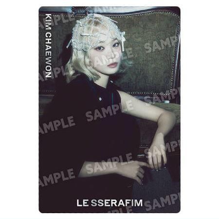 LE SSERAFIM CRAZY ツインウエハース [16.レアシール(キム・チェウォン