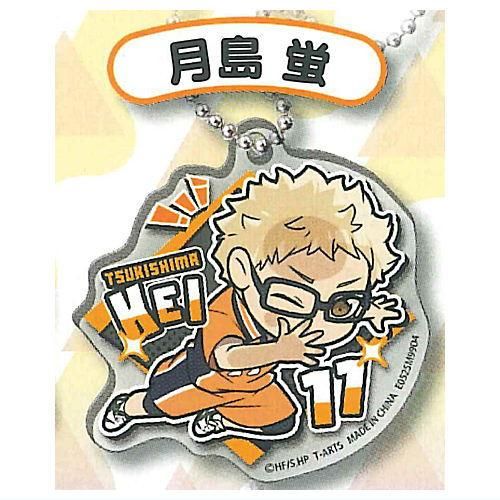 ぴた！でふぉめ ハイキュー!! アクリルキーホルダー Vol.2 [3.月島蛍