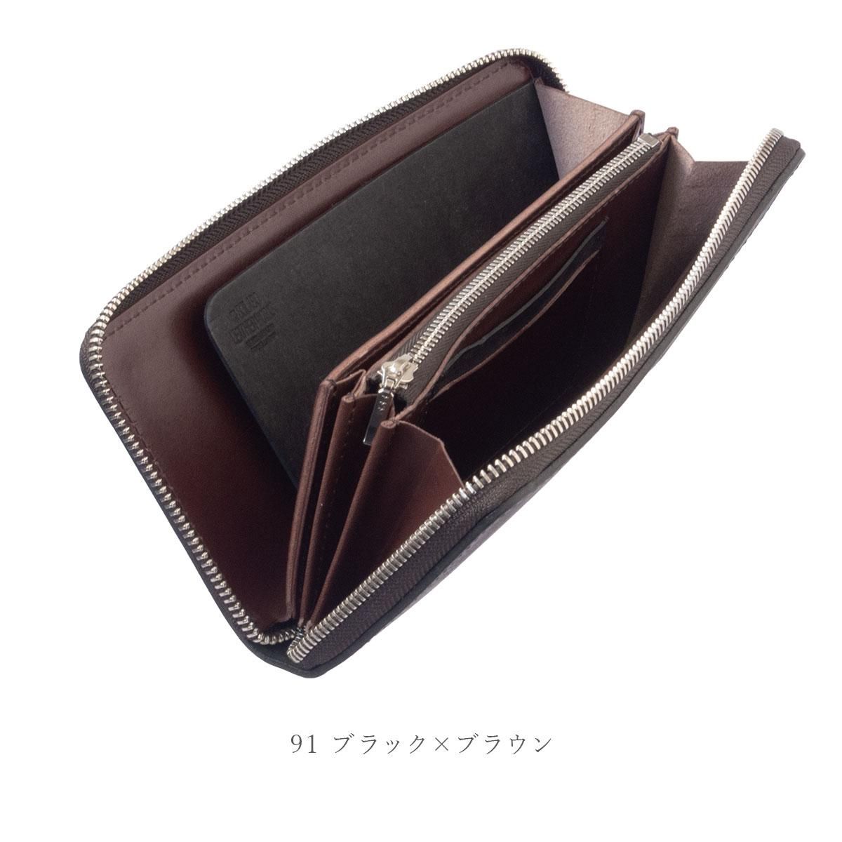 イタリア本革製 ラウンドファスナー長財布「Pueblo ロングウォレット