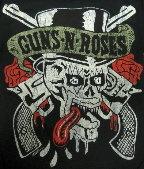 バンドTシャツ 通販 ガンズ & ローゼス GUNS and ROSES ロックTシャツ
