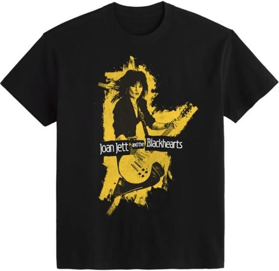 バンドTシャツ ジョーン ジェット Tシャツ Joan Jett YELLOW ROCK 正規