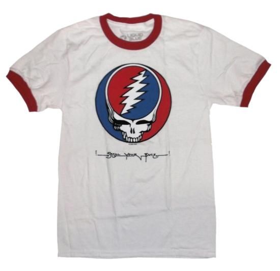 グレイトフル デッド Grateful Dead リンガー Tシャツ デッドベア