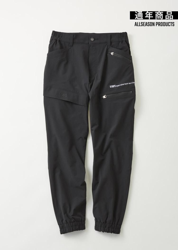 STUD'S｜ブラックデニムカーゴ｜オシャレでかっこいい作業着・作業服