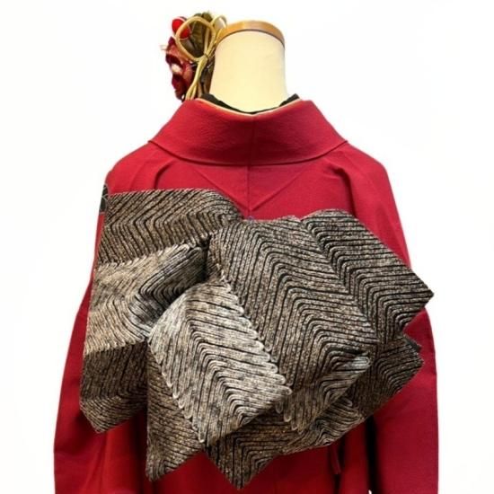 振袖 赤 薔薇 草野一騎 モダン