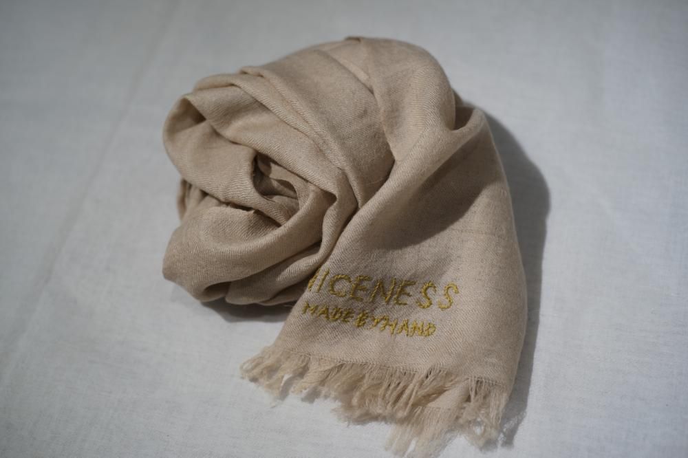 NICENESS CHIC パシュミナストール(NATURAL)